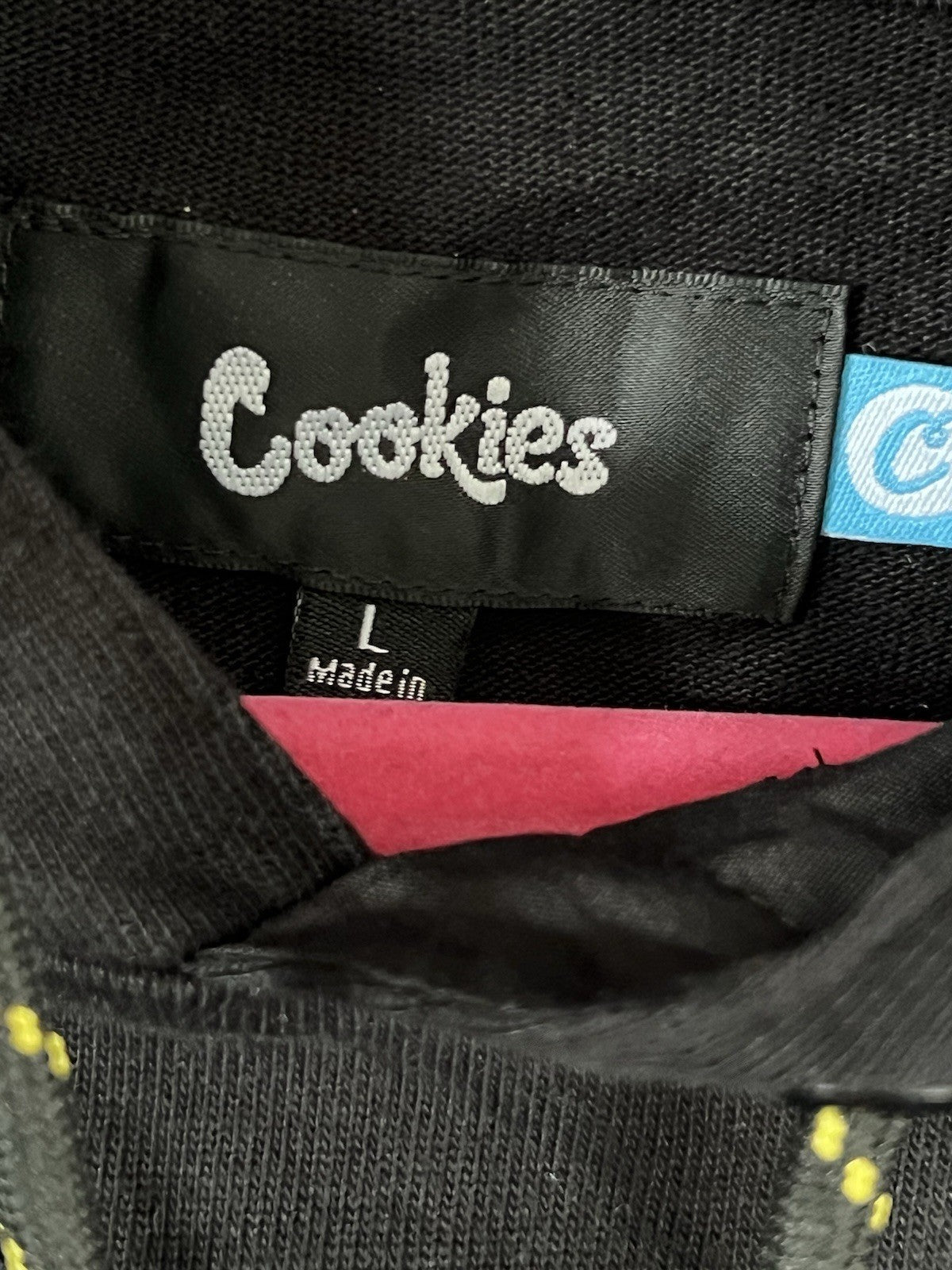 Cookies Hoodie Mens XL Black All Conditions Hoodie Pullover Colorblock SF